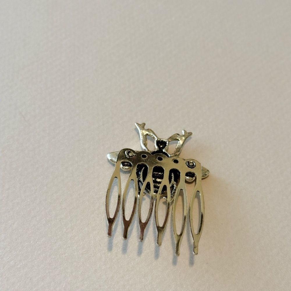 Bees hair pin A857 - Picture 4 of 5